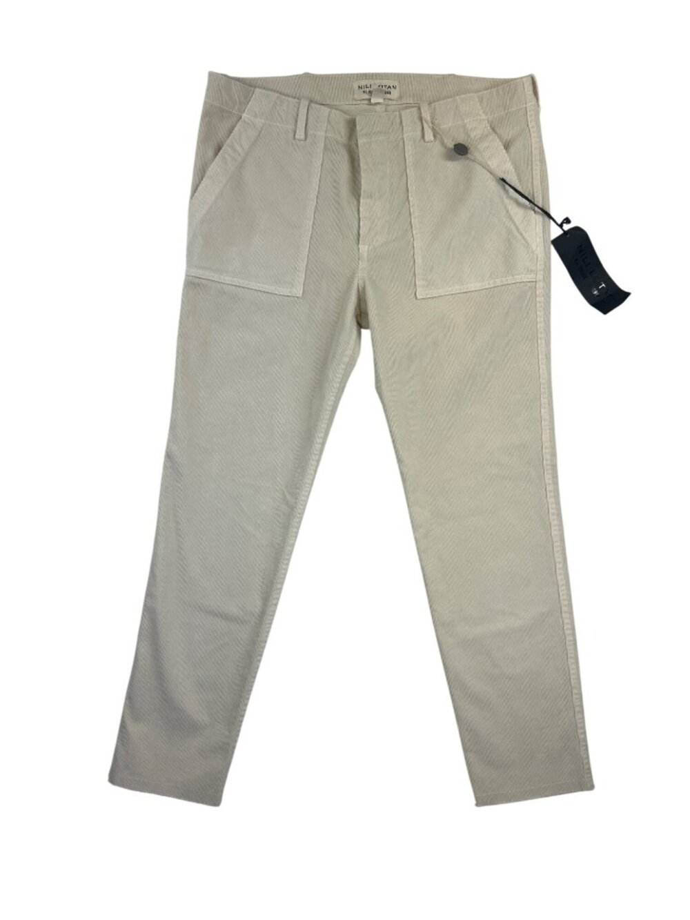 NWT Nili Lotan Corduroy Ankle Pants Women's 8 Patch Pockets Quiet Luxury - Picture 2 of 16